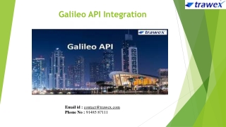 galileo api integration