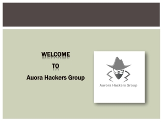 welcome to auora hackers group