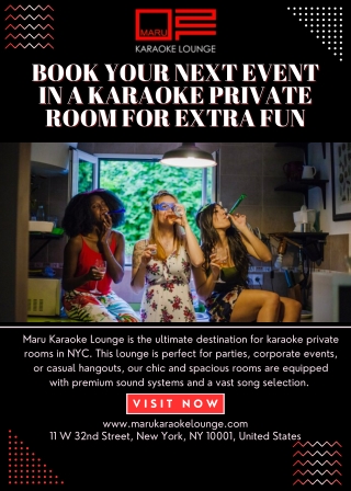 Book Your Next Event in a Karaoke Private Room for Extra Fun