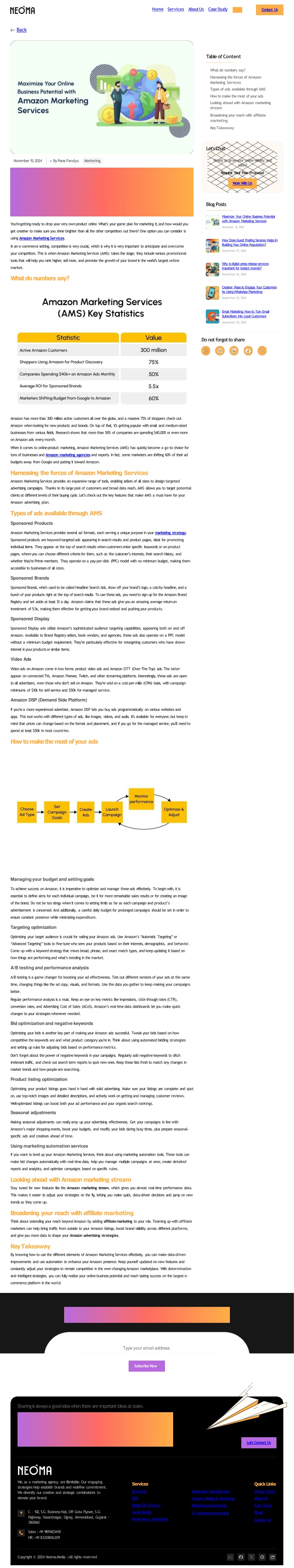 home services about us case study