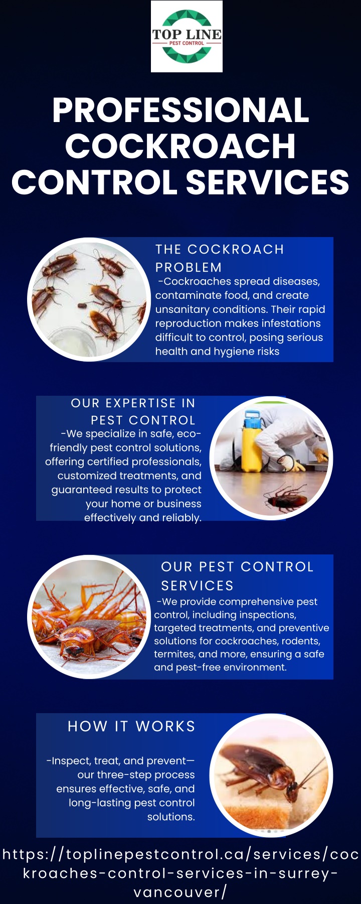 professional cockroach control services