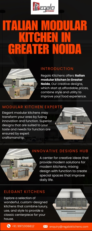 Italian Modular Kitchen in Greater Noida