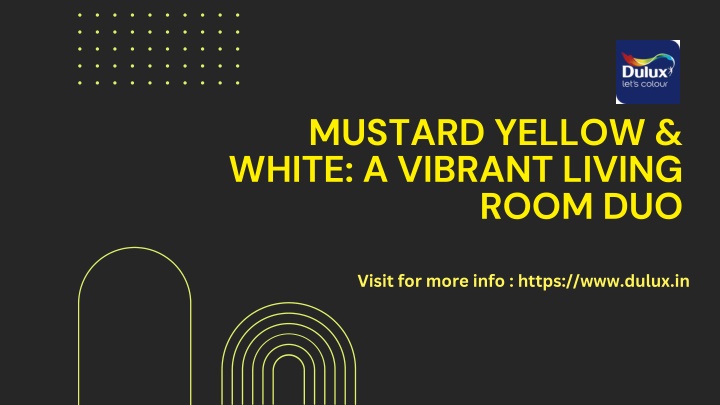 mustard yellow white a vibrant living