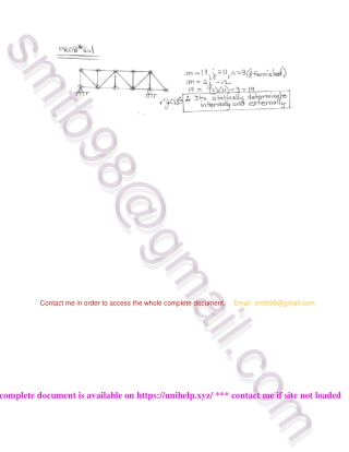 Solution Manual for Structural Analysis 4th Edition by Jack McCormac