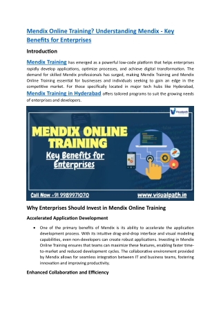 mendix online training understanding mendix