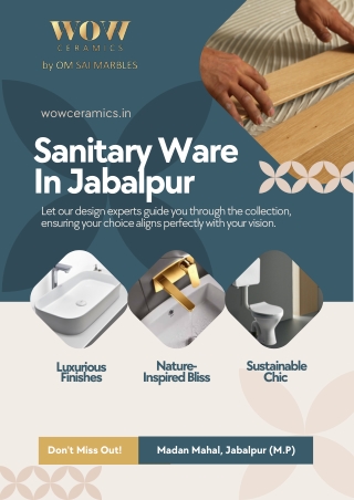 sanitary ware in jabalpur