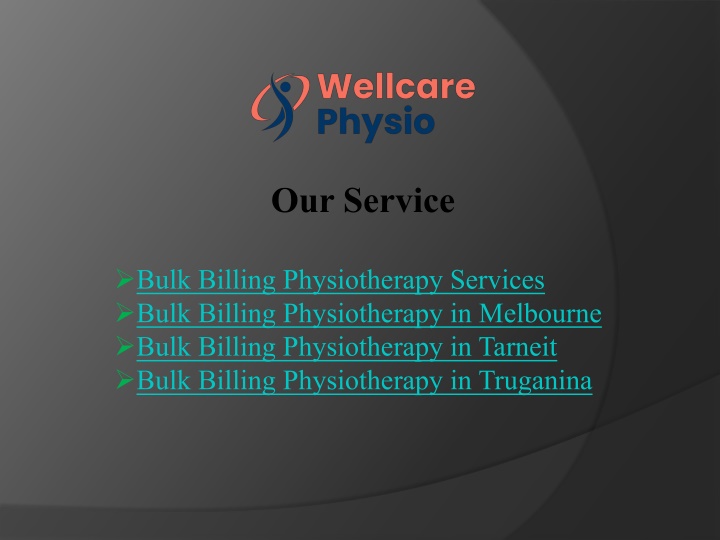 our service