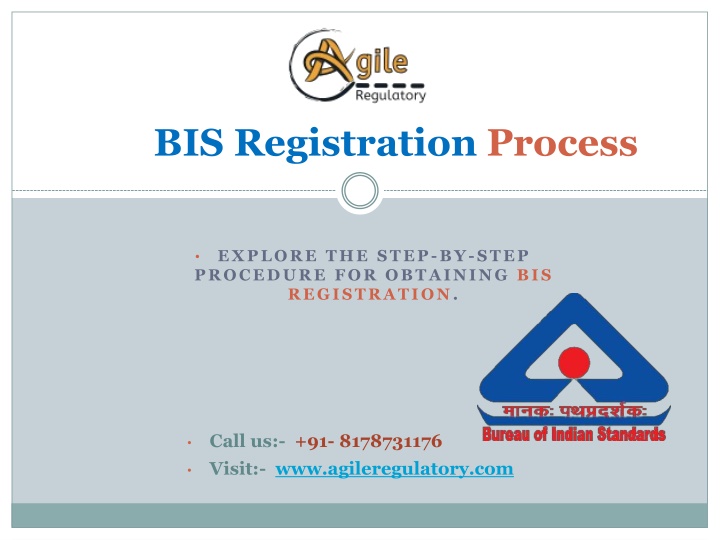 bis registration process