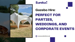 Gazebo Hire: Perfect for Parties, Weddings, and Corporate Events | Eureka Hire