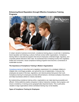 enhancing brand reputation through effective