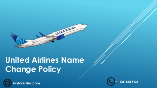 United Airlines Name Change