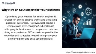 Expert SEO Services at Your Fingertips