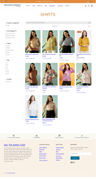 Women Shirts Online - Buy Stylish Long Sleeve Shirts