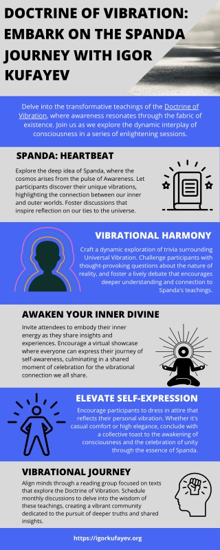 Doctrine of Vibration Embark on the Spanda Journey with Igor Kufayev!