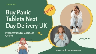 Buy Panic Tablets Next Day Delivery UK