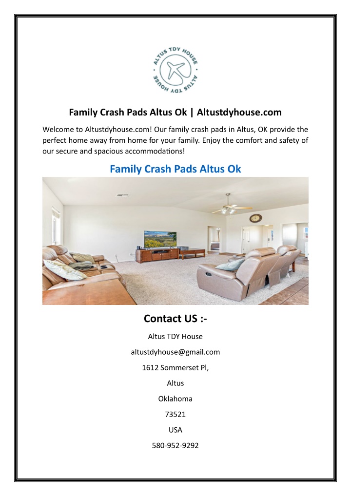 family crash pads altus ok altustdyhouse com