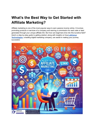 what s the best way to get started with affiliate