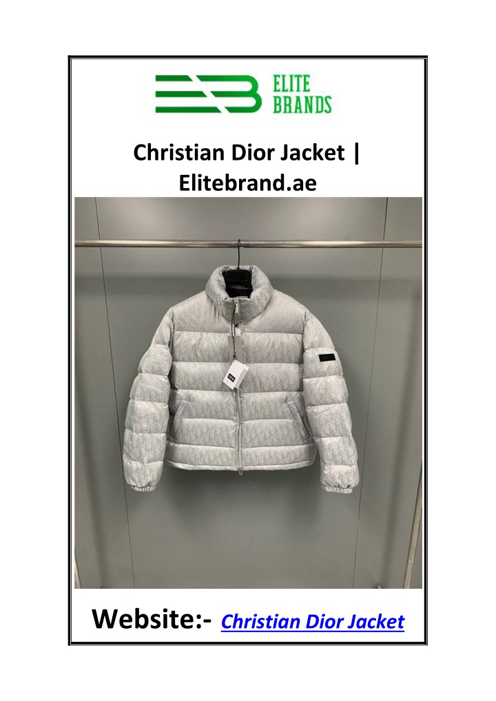 christian dior jacket elitebrand ae