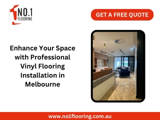 Enhance Your Space with Professional Vinyl Flooring Installation in Melbourne