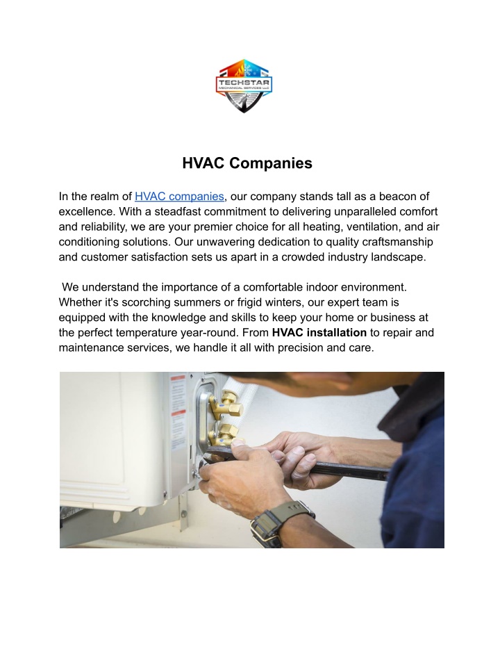 hvac companies