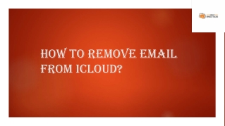 How to Remove Email From iCloud?