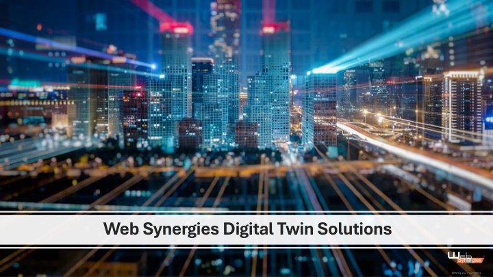 web synergiesdigital twin solutions