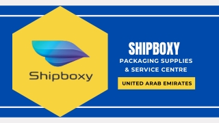 shipboxy packaging supplies service centre