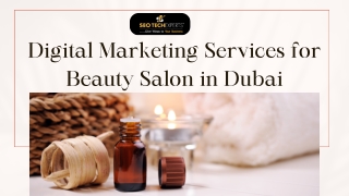 digital marketing services beauty salon dubai