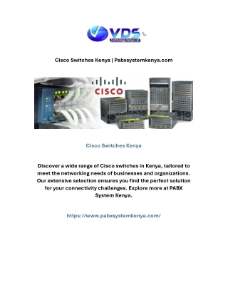 Cisco Switches Kenya | Pabxsystemkenya.com