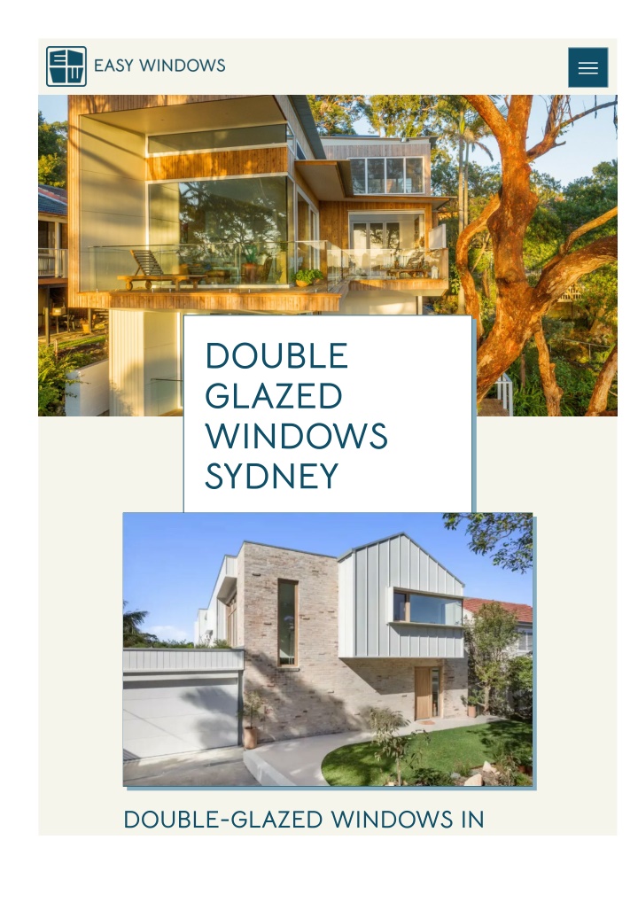 double glazed windows sydney