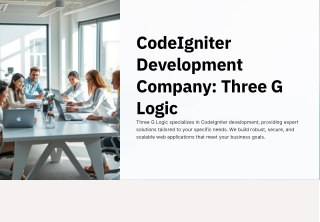 CodeIgniter Development Company Three G Logic