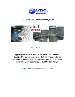 Cisco Switches | Pabxsystemkenya.com