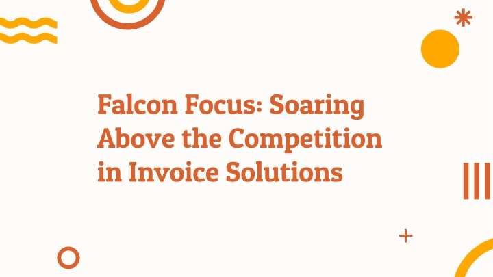 falcon focus soaring above the competition