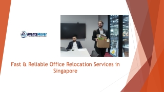fast reliable office relocation services in singapore