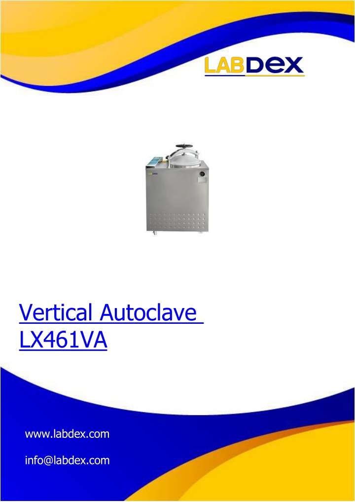 vertical autoclave lx461va