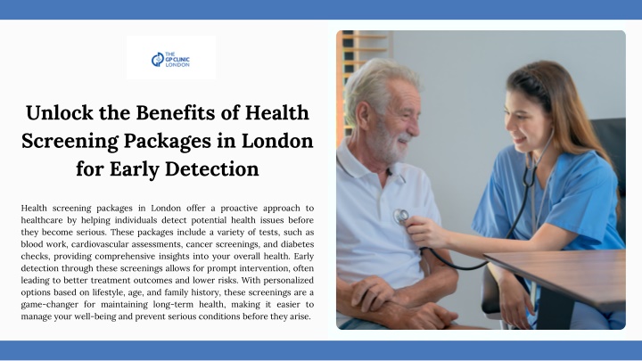 unlock the benefits of health screening packages