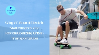 Why AE Board Electric Skateboards Are Revolutionizing Urban Transportation