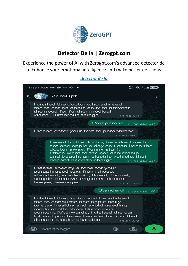 detector de ia zerogpt com