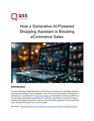 How a Generative AI-Powered Shopping Assistant is Boosting eCommerce Sales