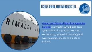 Reliable Ireland-Africa Shipping Services