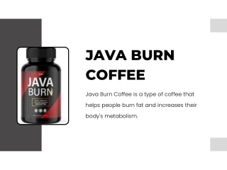 java burn coffee