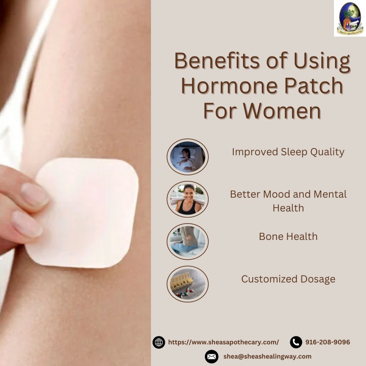 benefits of using benefits of using hormone patch