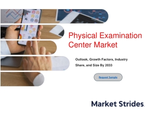 Physical Examination Center Market Insights and Forecast 2023-2034: Key Drivers