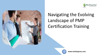 Navigating the Evolving Landscape of PMP Certification Training