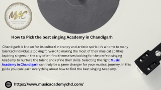 Top Singing/Vocal Classes in Chandigarh | Music Academy