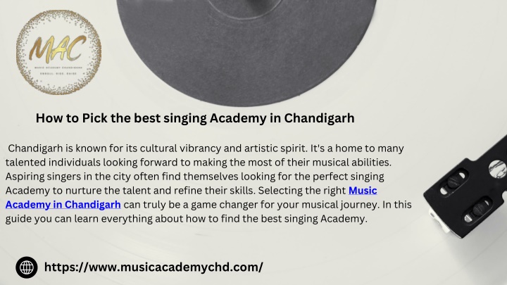 how to pick the best singing academy in chandigarh