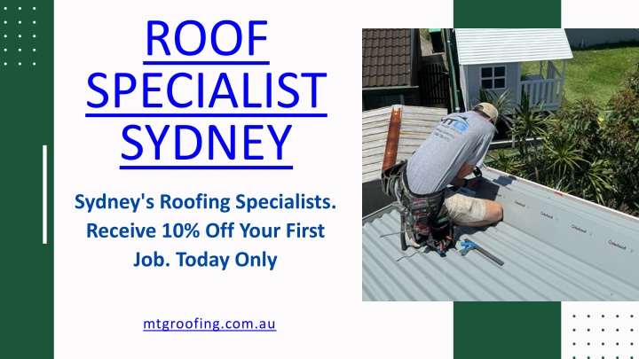 roof specialist sydney