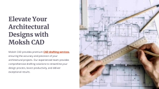 Enhance Architectural Project Accuracy with the Premier CAD Drafting Services