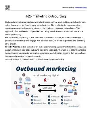 b2b marketing outsourcing