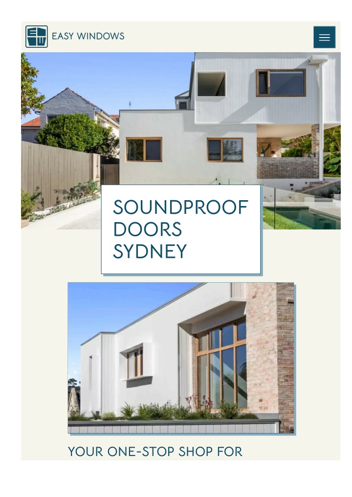 soundproof doors sydney